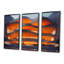 Ensemble de décoration murale moderne orange symphonique-236586645-236586642