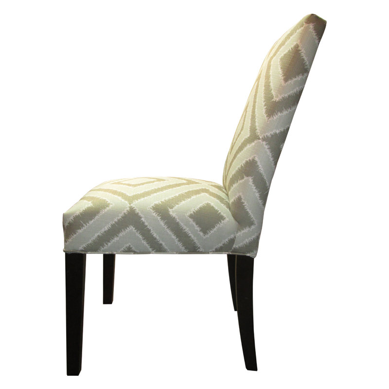 Upholstered Side Chair, Platinum