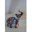 Sculpture éléphant en résine Pop Art