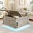 Farmhouse Lift Top LED Coffee Table With Storage-464484020