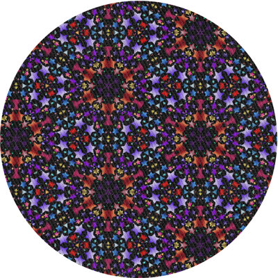 Mauve Tapis décoratif