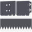 103 cm W Steel Lawn Edging Fencing-130026973-130026974