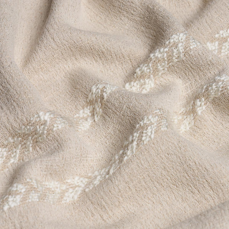 Tissu à rayures Plains, Beige