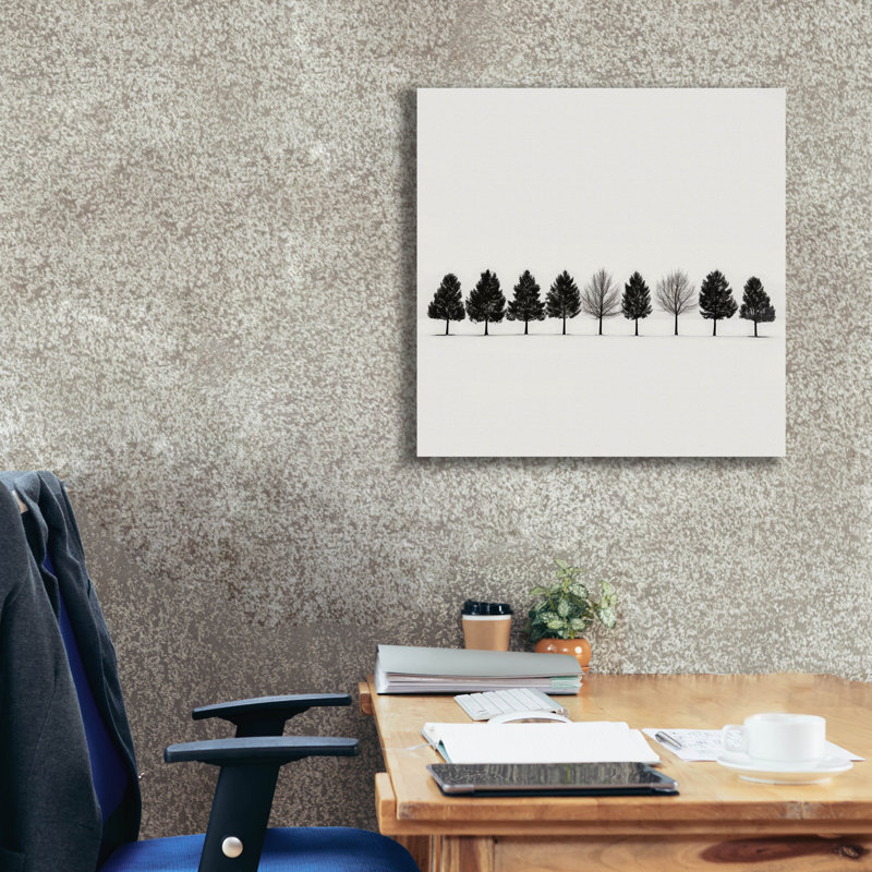  «Tree Muster» par Decent Exposures, art mural sur toile, 26 po x 26 po, H 26 po x l 26 po