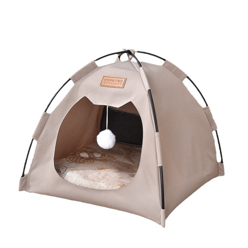 Tente pour animal de compagnie, Beige