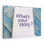 What Is Your Story - Wrapped Canvas Print-693824374