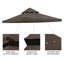 Couvercle de remplacement UV30 + pour abri de jardin à 2 niveaux 8 x 8 pi Yescom-107361371