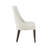Beever Modern Chenille Upholstered Rubberwood Dining Chair in Cream-577052134