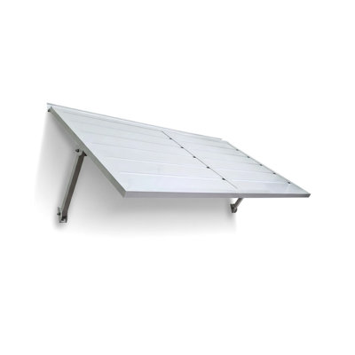 Terrace Metal Awning 6.6 - White