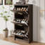 18 Pair Flip Down Shoe Storage