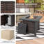 Ensemble de meubles de patio 9 pièces avec foyer 32 po Costway-24410179