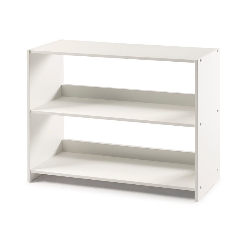 Frey  Standard Bookcase, 27" H x 36" W x 9.5" D, White