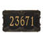 Plaque d'adresse murale 1 ligne Signature Series-716170903-716170896-716170894