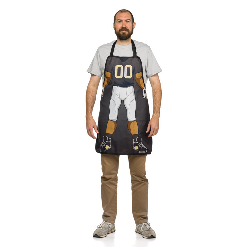 NFL Double Side Grilling Apron, New Orleans Saints