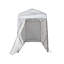 Abri utilitaire Gazebo Penguin 1,5 m x 2,4 m - Blanc