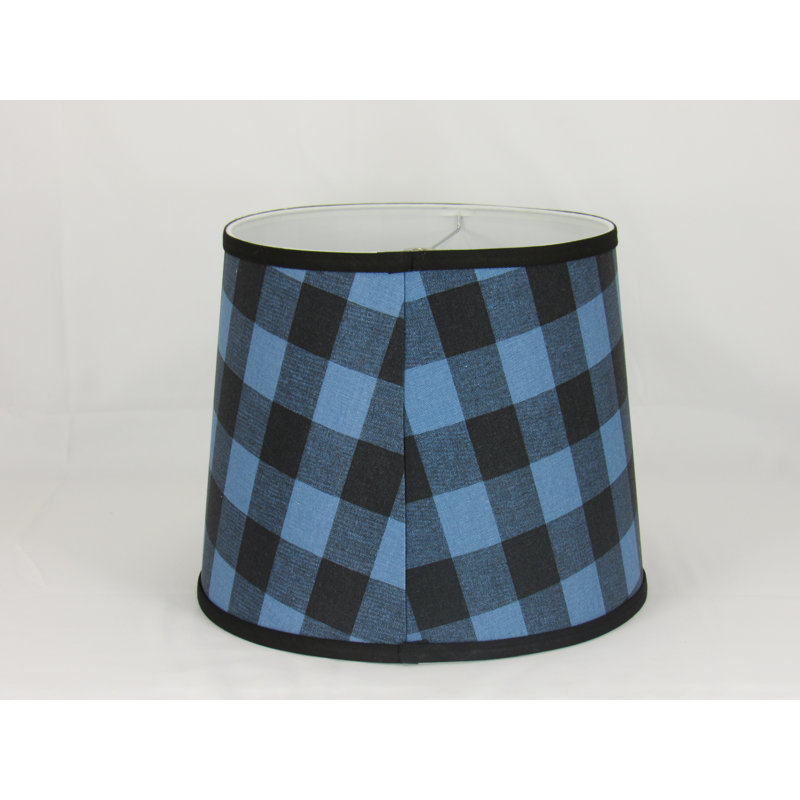 14" Buffalo Check Shade, Blue/Black