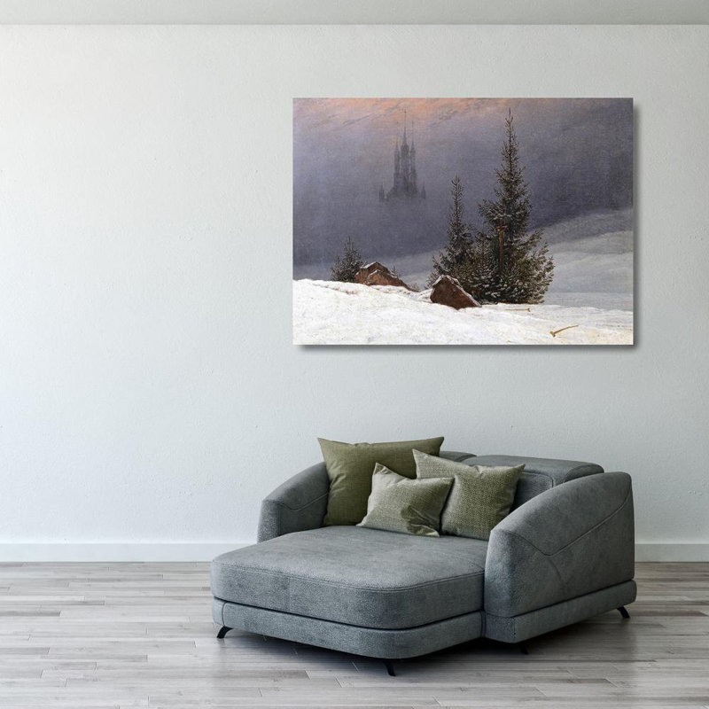 Winter Landscape With A Church