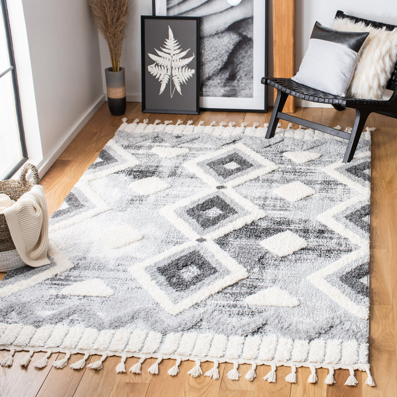 Simmonsville Southwestern Area Rug, Rectangle 201 x 279 cm