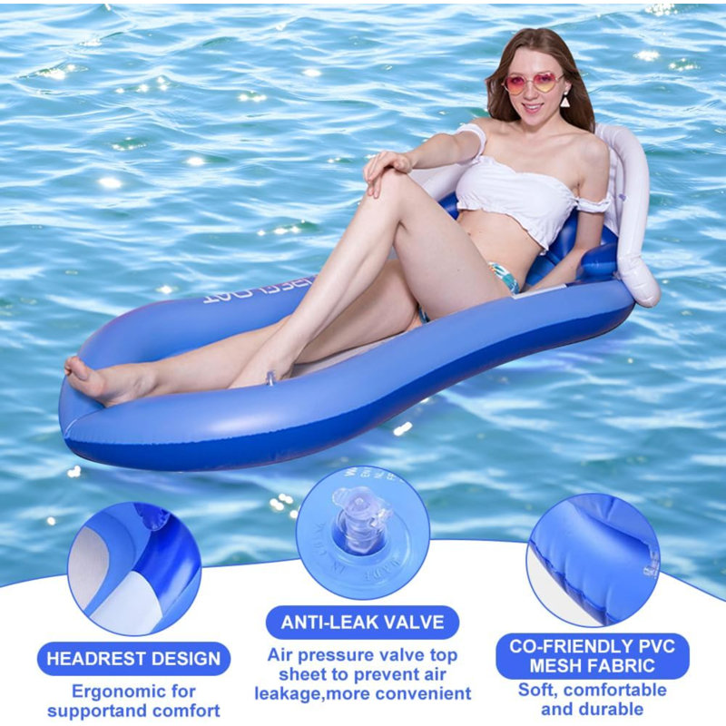 Polyvinyl Chloride (PVC) Rectangle Inflatable Pool 30cm H x 78cm W x 150cm L