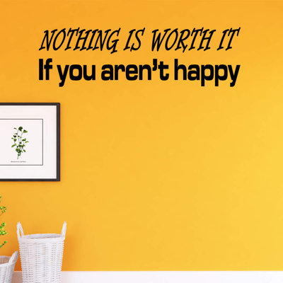 Text & Numbers Wall Decal