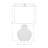 Lighting, 16"h, Table Lamp, Resin, Ivory / Cream Shade, Contemporary-172212084