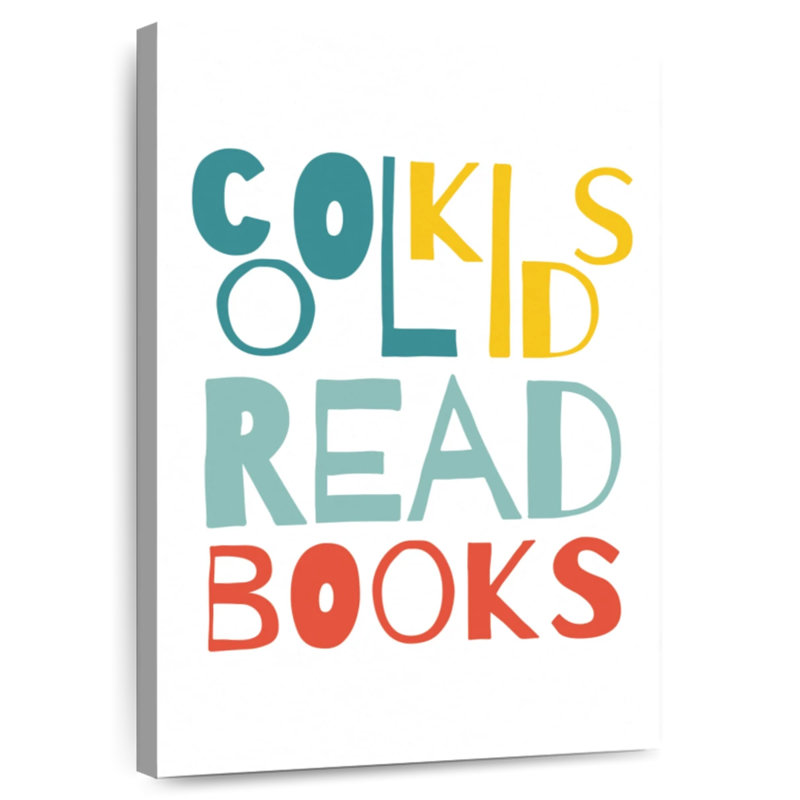 «Cool Kids», panneau de lecture, H 24 po x l 16 po