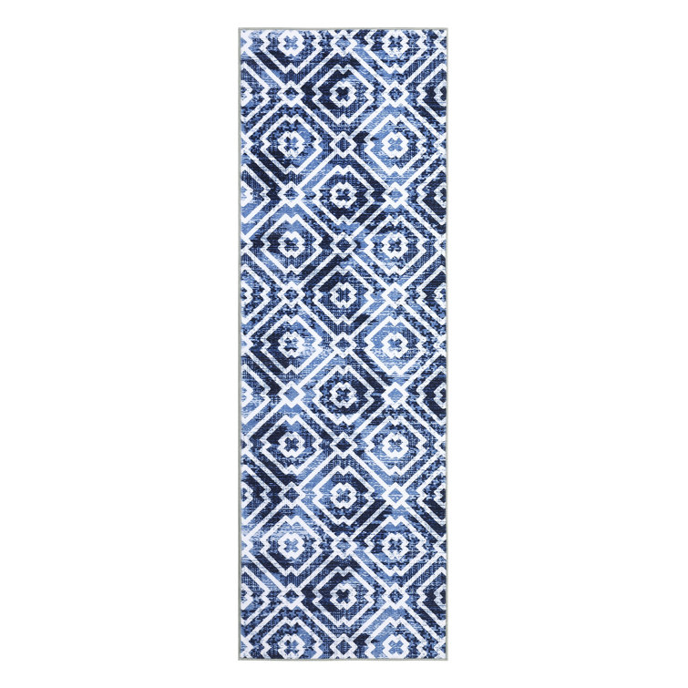 Indoor Area Rug Modern Geometric Printed Carpet For Living Room Bedroom Washable Stain Resistant Carpet Low Pile Non Slip Rug Soft Floor Mat Ultra-Thin Entrance Hallway Carpet Simple Rugs Dorm Office Laundry Farmhouse Decor