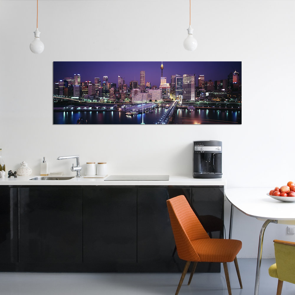 " Partial View Of The Downtown Skyline, Sydney, Australia " by Panoramic Images East Urban Home