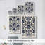 WM MORRIS Series DCCLXIV  -Custom Wrapped Gallery Canvas - 3 Pieces-1256218188