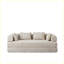 Canapé-lit convertible en chenille avec coussins décoratifs Chenille-456744091