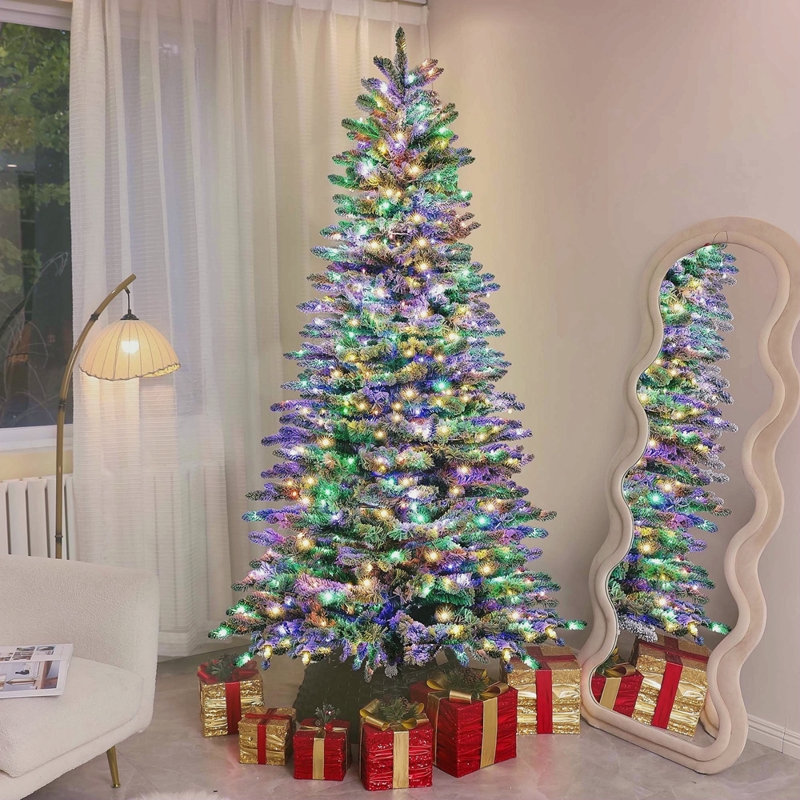 Arbre de Noël artificiel pin 7,5 pi, 7.5'
