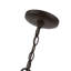 Lanterne suspendue d'extérieur 19 po à 3 ampoules Howells-527803085