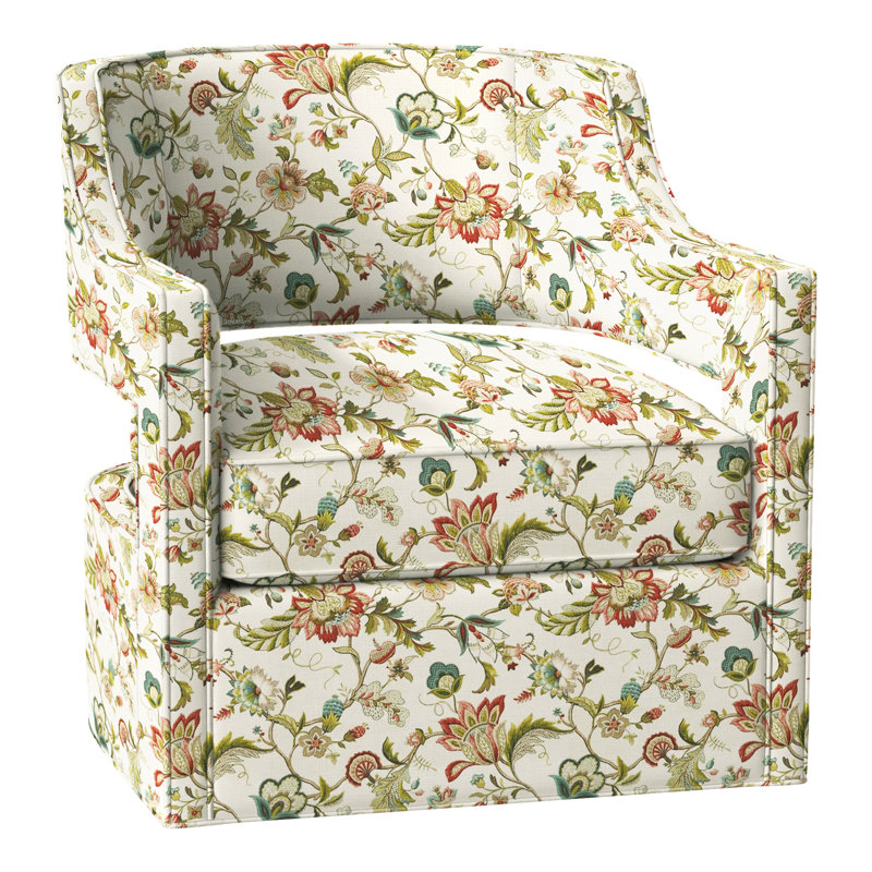 Phoebe 29.5" W Swivel Armchair, Perigold Ingrid 317