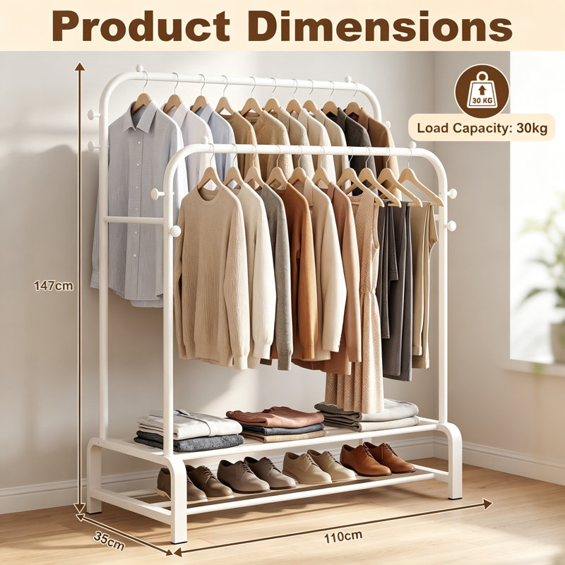 110 cm Clothes Rack
