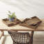 Burma Rattan 3 Piece Serving Tray Set-698366692