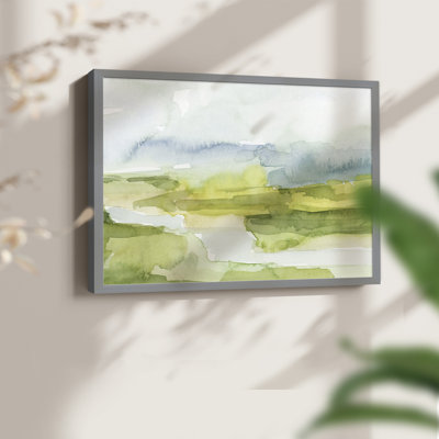 Watery Lowlands I - Reproduction encadrée - Restickable