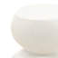 Serenade 22" Tall Outdoor Concrete End Table, White
