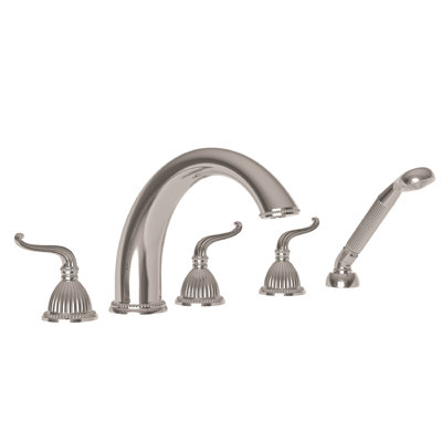 Roman Tub Faucet With Hand Shower