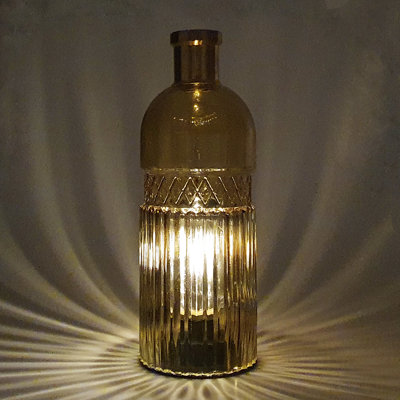 Cello Lighting Efthymios Vintage Large Amber Lamp