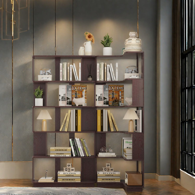 Bibliothèques en MDF peu encombrantes, coin moderne, maison ou bureau