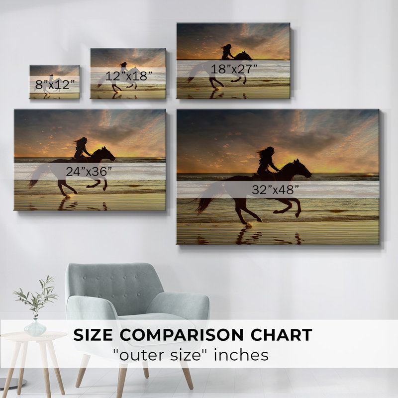 Vague ondulée avec toile V-Gallery, H 12 po x l 18 po