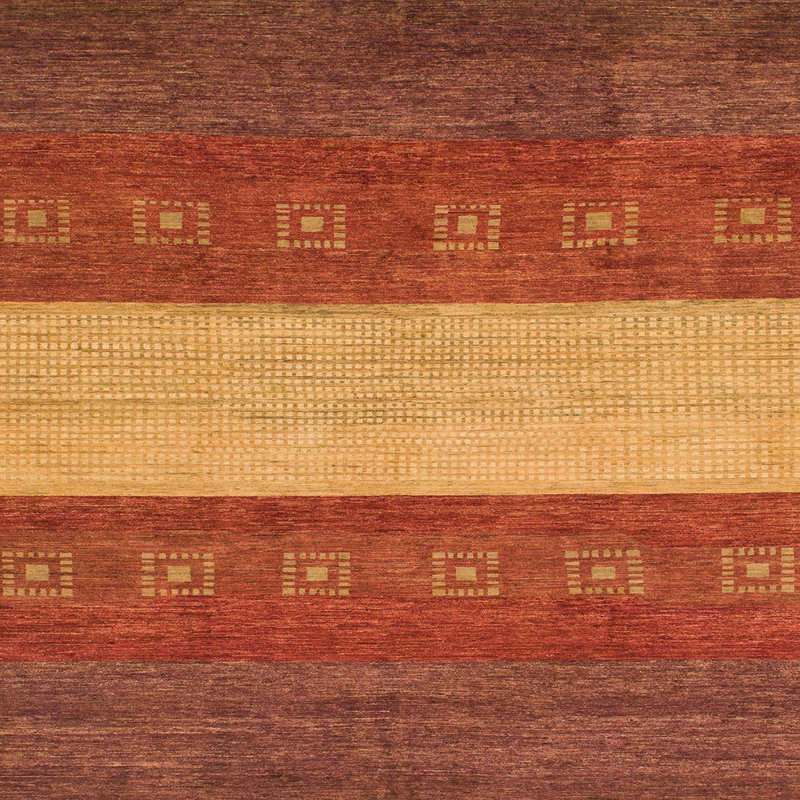 Tapis abstrait moderne 1448, Carré 8 pi