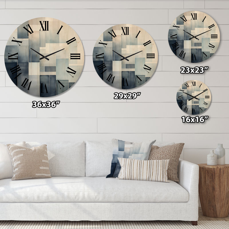 Horloge murale Cubist Dreamsin, Grand