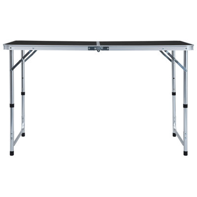 Hapeville 120cm Rectangular Adjustable Folding Table