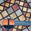 Recycled Rubber Elegant Tile Doormat-274252464