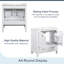 Ensemble de meuble-lavabo moderne 60 ", meuble-lavabo double séparé avec double lavabo en céramique (miroir non inclus)-731573757