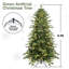   PVC + PE Arbre de Noël à charnières avec support en métal-1153530309-1153530307