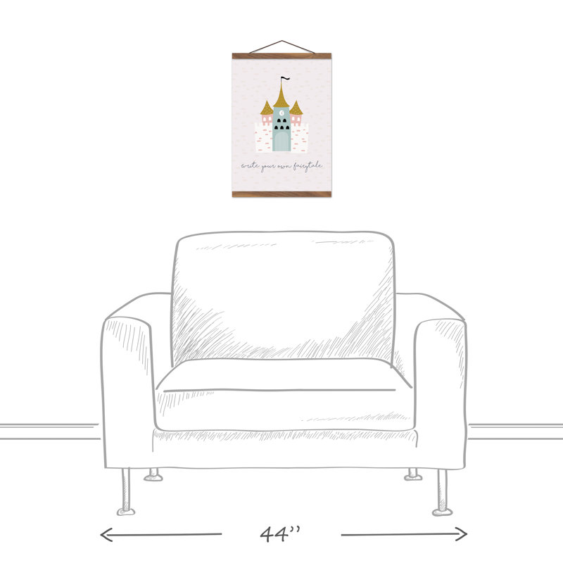 Écriture d'art sur toile, H 16 po x l 12 po x P 0,63 po
