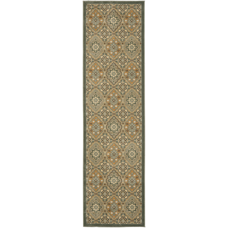Santucci Performance Oriental Rug, Runner 2'2" x 8'