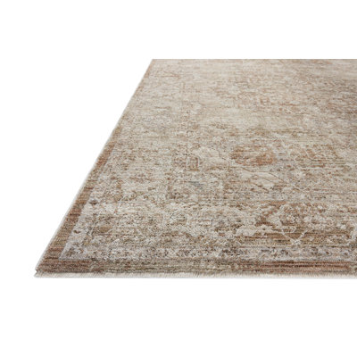 Loloi Kahmel Natural / Clay Area Rug